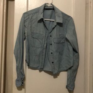 Patterson J. Kincaid Chambray Button Down Shirt